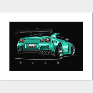 GTR R35 Body Kit (Tosca) Posters and Art